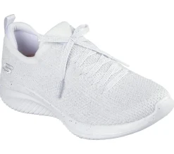 Slip-Ons|Athletic Sneakers<SKECHERS Ultra Flex 3.0 - Elegant Night WHITE / SILVER