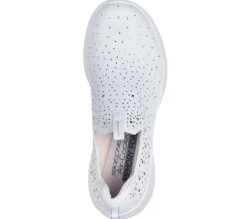 Slip-Ons|Athletic Sneakers<SKECHERS Ultra Flex 3.0 - Glam Night WHITE / SILVER