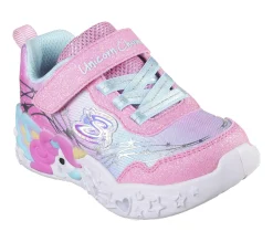 Light-Up|Athletic Shoes & Sneakers<SKECHERS Unicorn Charmer - Lil Stellar PINK / TURQUOISE