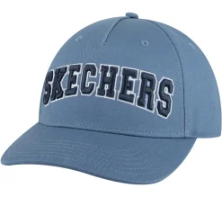 Hats|Hats<SKECHERS University Baseball Hat BLUE / GRAY
