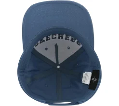 Hats|Hats<SKECHERS University Baseball Hat BLUE / GRAY