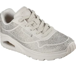 Lace Up|Casual Sneakers<SKECHERS Uno - Disco Rave TAUPE