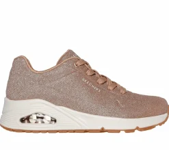 Lace Up|Athletic Sneakers<SKECHERS Uno - Glitter Bomb ROSEGOLD