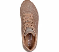 Lace Up|Athletic Sneakers<SKECHERS Uno - Glitter Bomb ROSEGOLD