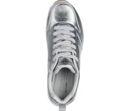 Lace Up|Athletic Sneakers<SKECHERS Uno - Metallixs SILVER