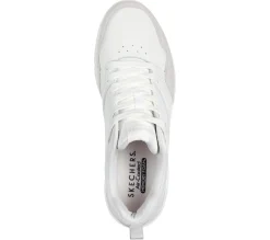 Athletic Sneakers|Lace Up<SKECHERS Uno - Retro One WHITE