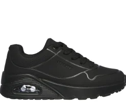 Lace Ups|Athletic Shoes & Sneakers<SKECHERS Uno - Stand On Air BLACK