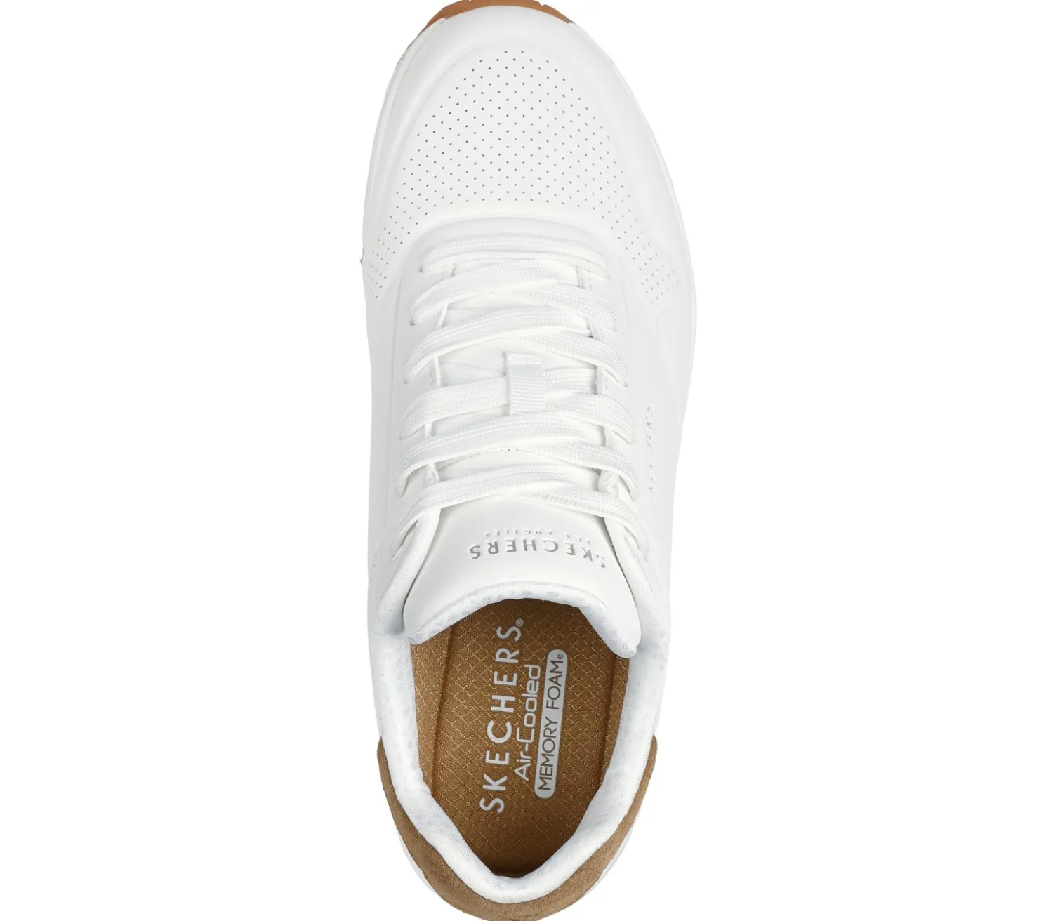 Lace Up|Athletic Sneakers<SKECHERS Uno - Suited On Air WHITE