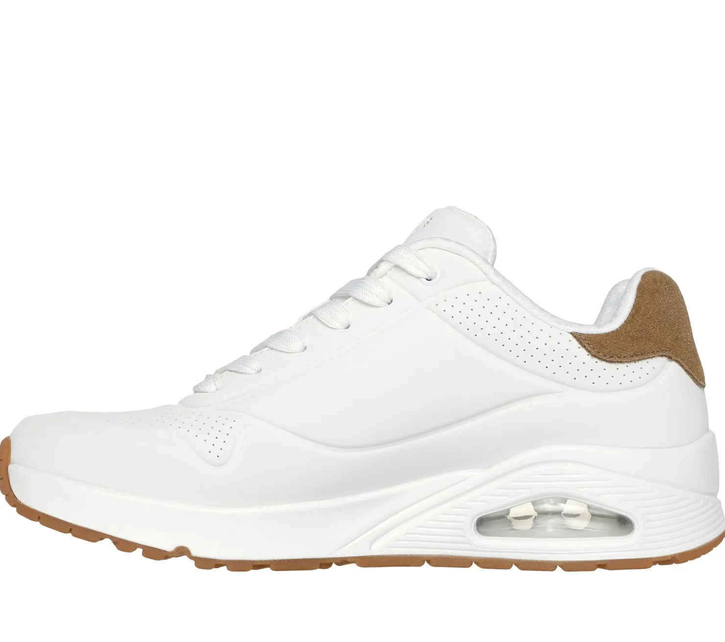 Lace Up|Athletic Sneakers<SKECHERS Uno - Suited On Air WHITE