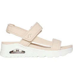 Wedges|Sandals<SKECHERS Uno - Summer Stand2 NATURAL