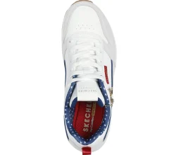 Lace Up|Athletic Sneakers<SKECHERS Uno - Victory Pack WHITE / NAVY