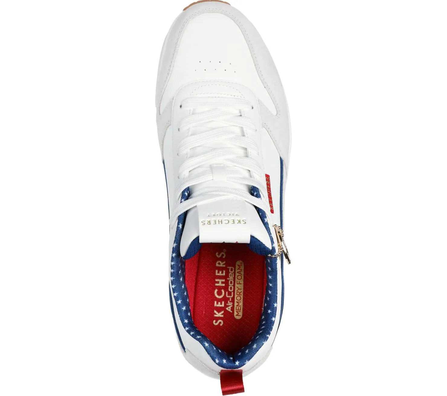 Lace Up|Athletic Sneakers<SKECHERS Uno - Victory Pack WHITE / NAVY