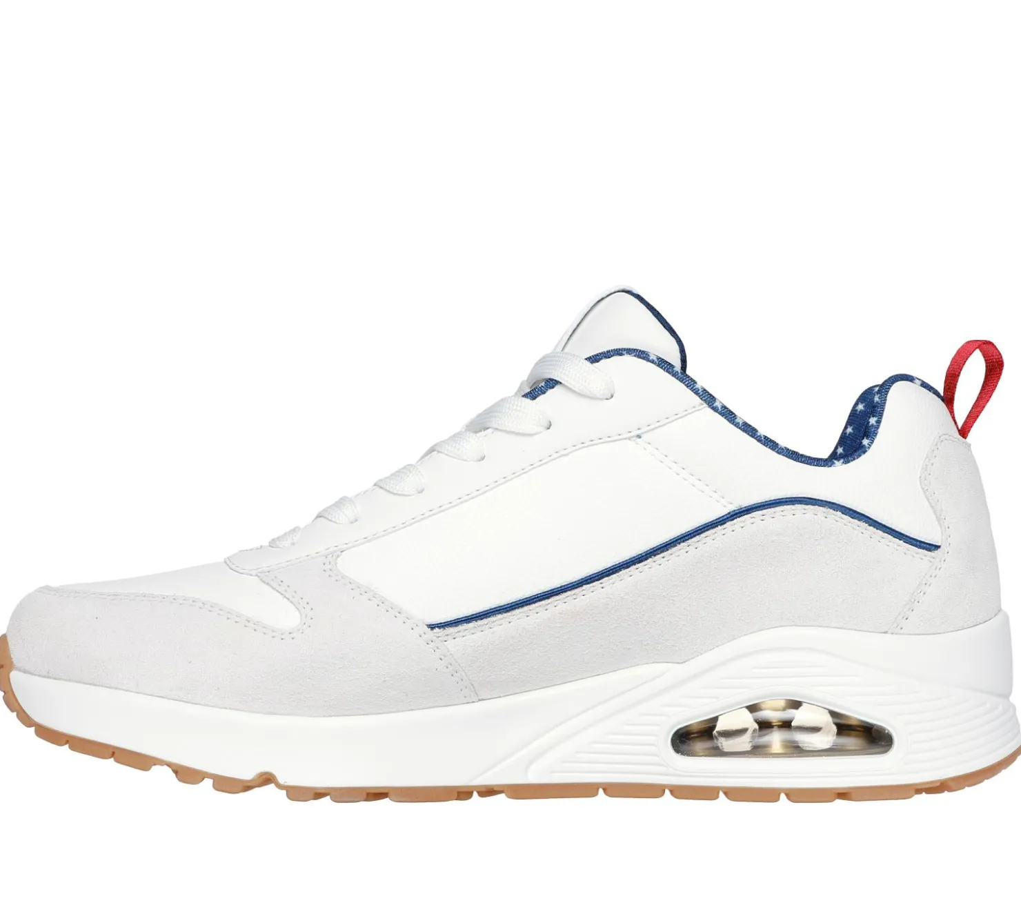 Lace Up|Athletic Sneakers<SKECHERS Uno - Victory Pack WHITE / NAVY