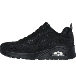 Lace Up|Casual Sneakers<SKECHERS Uno - World Of Gems BLACK