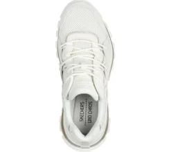 Lace Up|Athletic Sneakers<SKECHERS Uno Chaos - Freak Waves WHITE