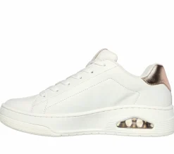 Lace Up|Athletic Sneakers<SKECHERS Uno Court - Courted Air WHITE