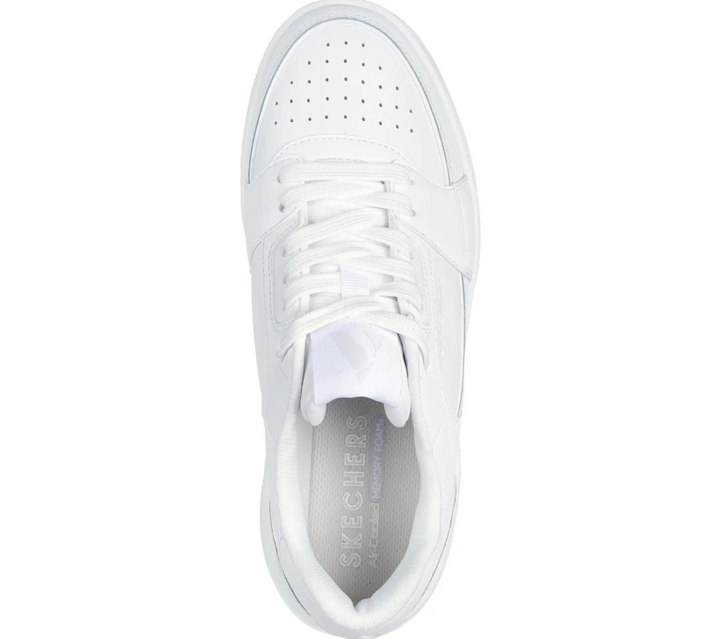 Lace Up|Athletic Sneakers<SKECHERS Uno Court - Courted Style WHITE