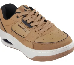 Lace Up|Athletic Sneakers<SKECHERS Uno Court - Low Post Match WHISKEY