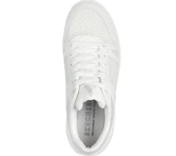 Lace Up|Casual Sneakers<SKECHERS Uno Court - Opulent Pearls WHITE