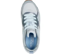 Lace Ups|Athletic Shoes & Sneakers<SKECHERS Uno Gen1 - Color Surge GRAY / LIGHT BLUE