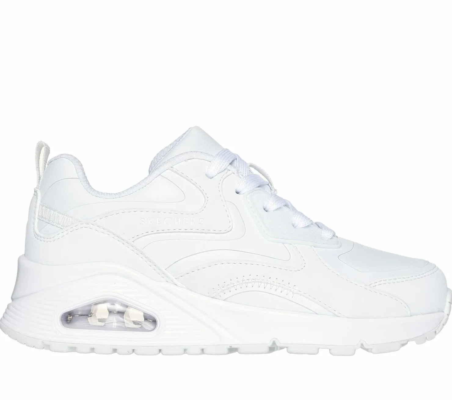 Lace Ups|Athletic Shoes & Sneakers<SKECHERS Uno Gen1 - Color Surge WHITE