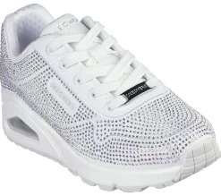 Lace Ups|Athletic Shoes & Sneakers<SKECHERS Uno Gen1 - Disco Rave WHITE