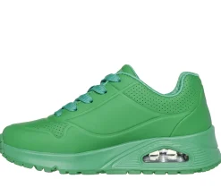 Lace Ups|Athletic Shoes & Sneakers<SKECHERS Uno Gen1 - Neon Glow GREEN
