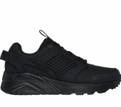 Lace Ups|Athletic Shoes & Sneakers<SKECHERS Uno Lite - Grid Lock BLACK