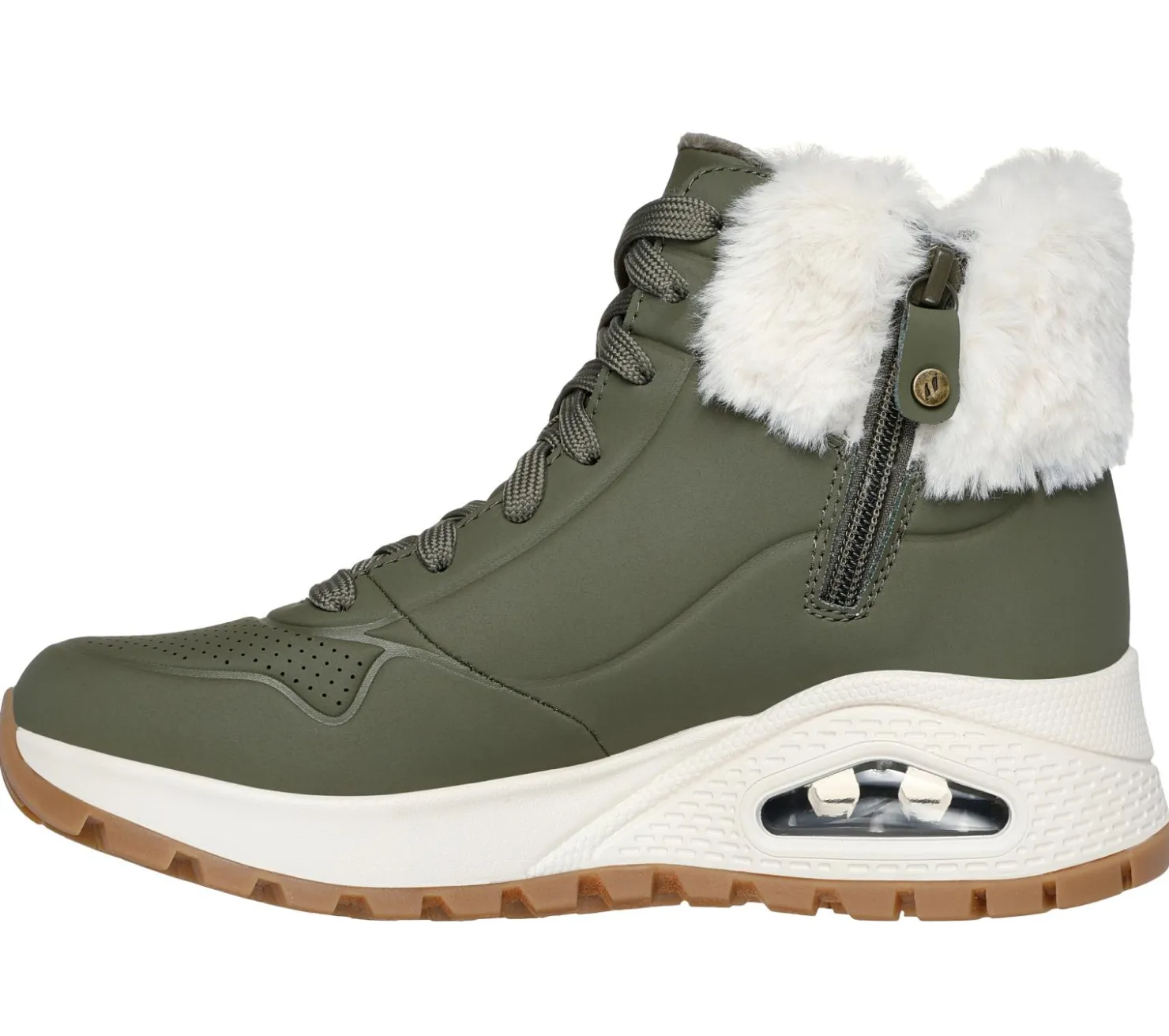 Wedges|Lace Up<SKECHERS Uno Rugged - Fall Air OLIVE