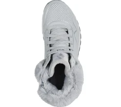 Lace Up|Boots<SKECHERS Uno Rugged - Fall Shimmer GRAY / SILVER