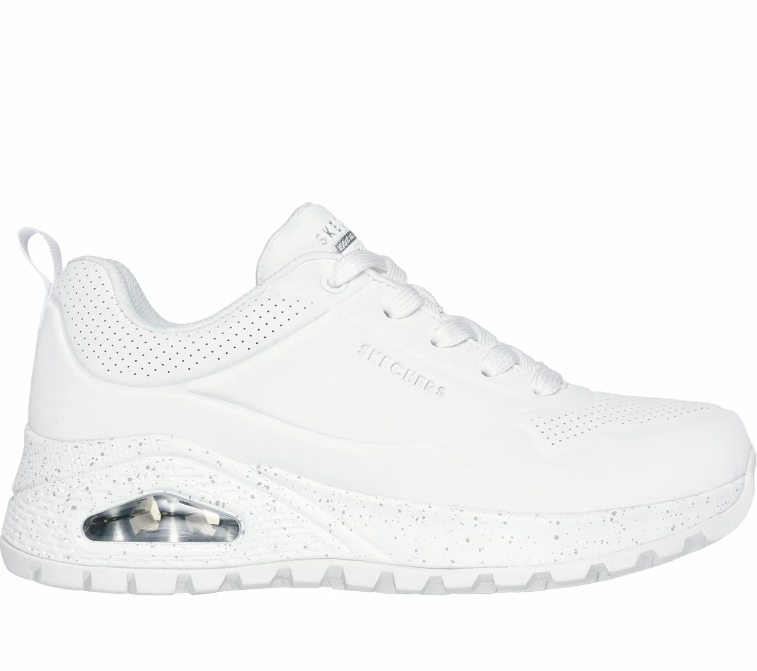 Lace Up|Athletic Sneakers<SKECHERS Uno Rugged - Spotted Terrain WHITE