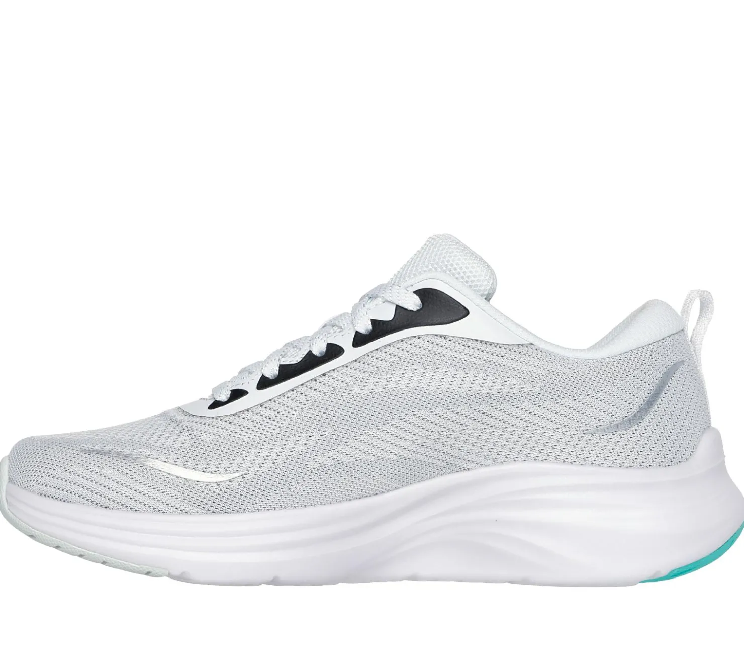 Lace Up|Athletic Sneakers<SKECHERS Vapor Foam - Smooth Ride WHITE / BLACK