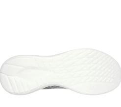 Lace Up|Athletic Sneakers<SKECHERS Vapor Plus - Light Wave WHT / BLACK / HOT PINK