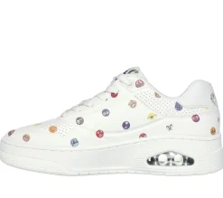 Lace Up|Casual Sneakers<SKECHERS Vexx: Uno Court - Vexx Multi-Moji WHITE / MULTI