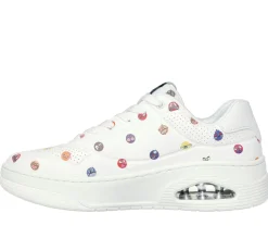 Lace Up|Casual Sneakers<SKECHERS Vexx: Uno Court - Vexx Multi-Moji WHITE / MULTI