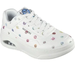 Lace Up|Casual Sneakers<SKECHERS Vexx: Uno Court - Vexx Multi-Moji WHITE / MULTI