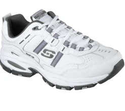 Lace Up<SKECHERS Vigor 2.0 - Serpentine WHITE / CHARCOAL
