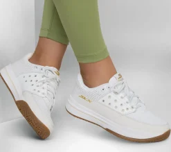 Athletic Sneakers<SKECHERS Viper Court Luxe WHITE / GRAY