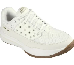 Athletic Sneakers<SKECHERS Viper Court Luxe WHITE / GRAY