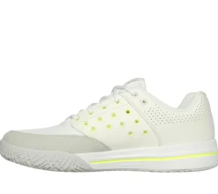 Lace Up|Athletic Sneakers<SKECHERS Viper Court Luxe WHITE / NATURAL