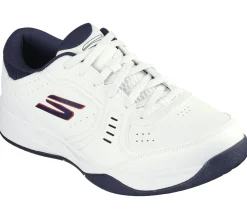 Lace Up|Athletic Sneakers<SKECHERS Viper Court Smash WHITE / NAVY