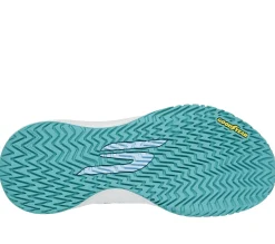 Lace Up|Athletic Sneakers<SKECHERS Viper Court Rally WHITE / LIGHT BLUE