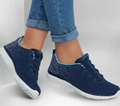 Athletic Sneakers<SKECHERS Virtue NAVY / BLUE