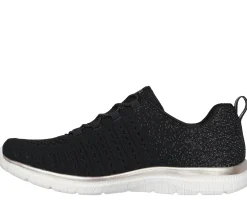 Slip-Ons|Casual Sneakers<SKECHERS Virtue - Lucent BLACK / ROSE GOLD