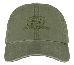 Hats|Hats<SKECHERS Washed Dad Hat OLIVE