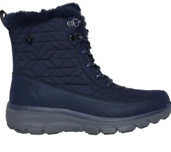 Boots<SKECHERS Waterproof Relaxed Fit: Easy Going - Frostine NAVY