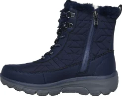 Boots<SKECHERS Waterproof Relaxed Fit: Easy Going - Frostine NAVY
