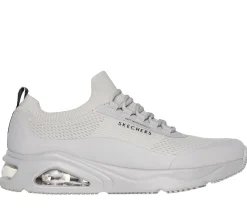 Lace Up|Athletic Sneakers<SKECHERS Waterproof: Tres-Air Uno - Weathair Knit TAUPE