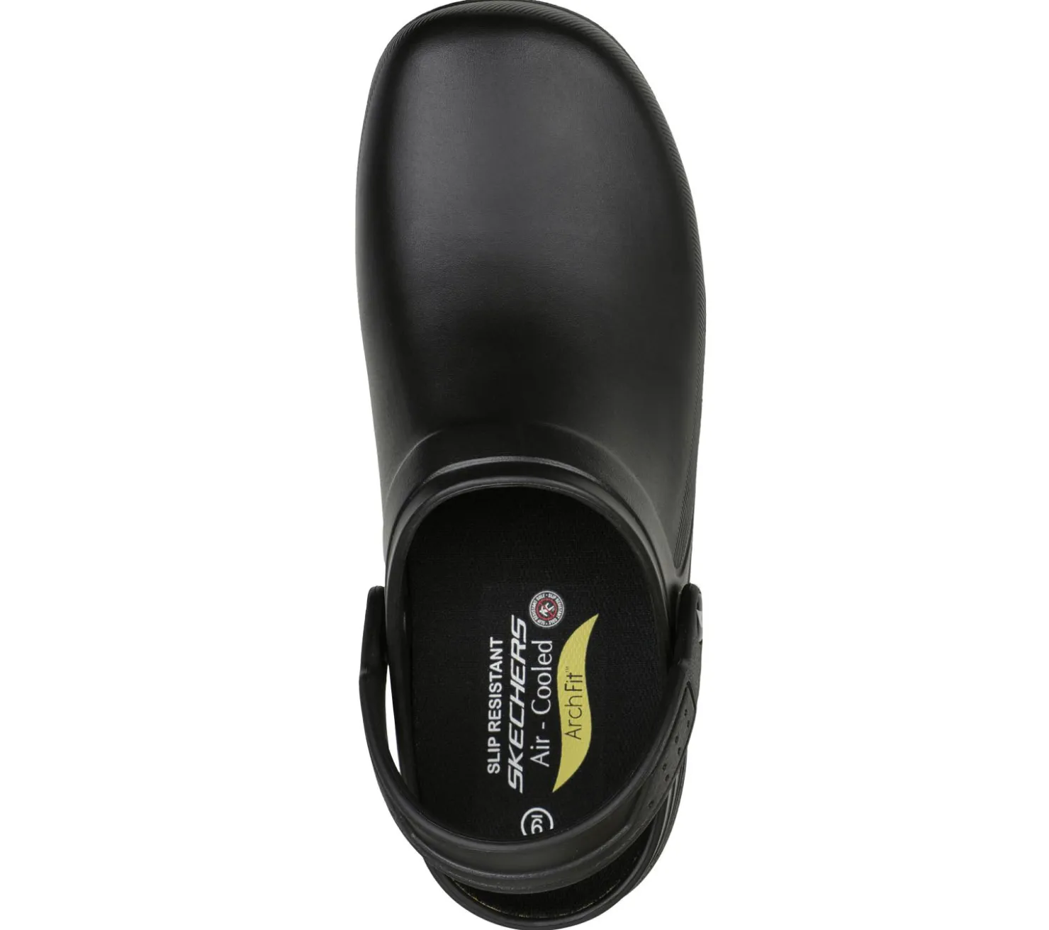 Work & Safety|Slip-Ons<SKECHERS Work Arch Fit: Riverbound SR BLACK