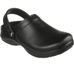 Work & Safety|Slip-Ons<SKECHERS Work Arch Fit: Riverbound SR BLACK